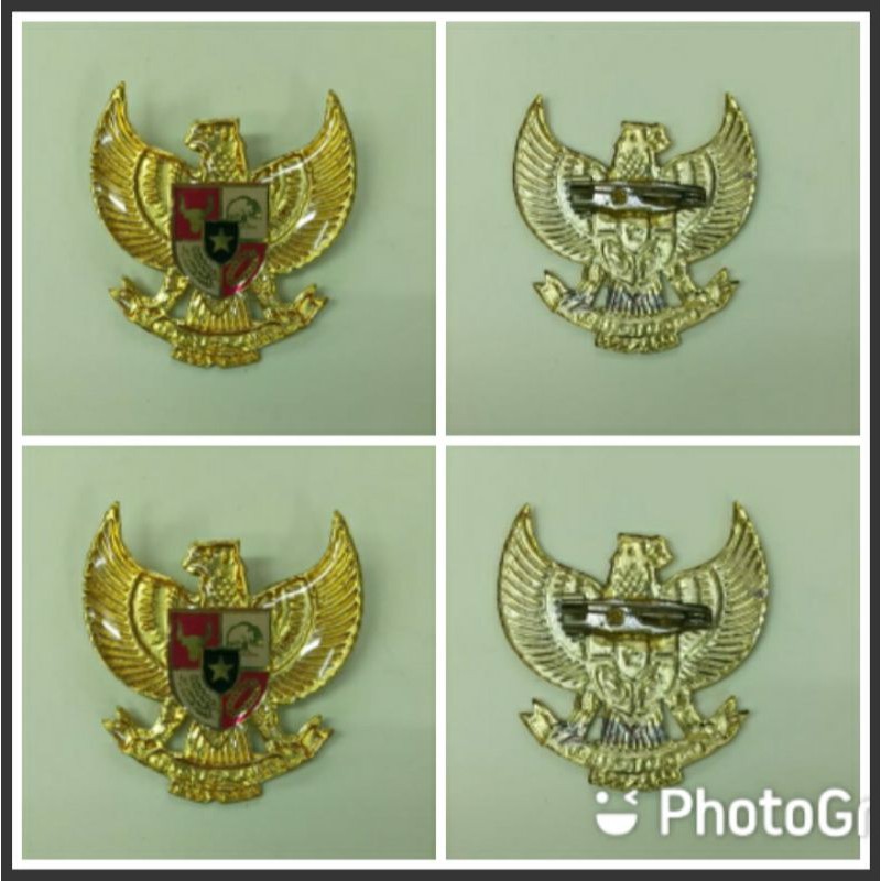 PIN GARUDA EMAS 3CM