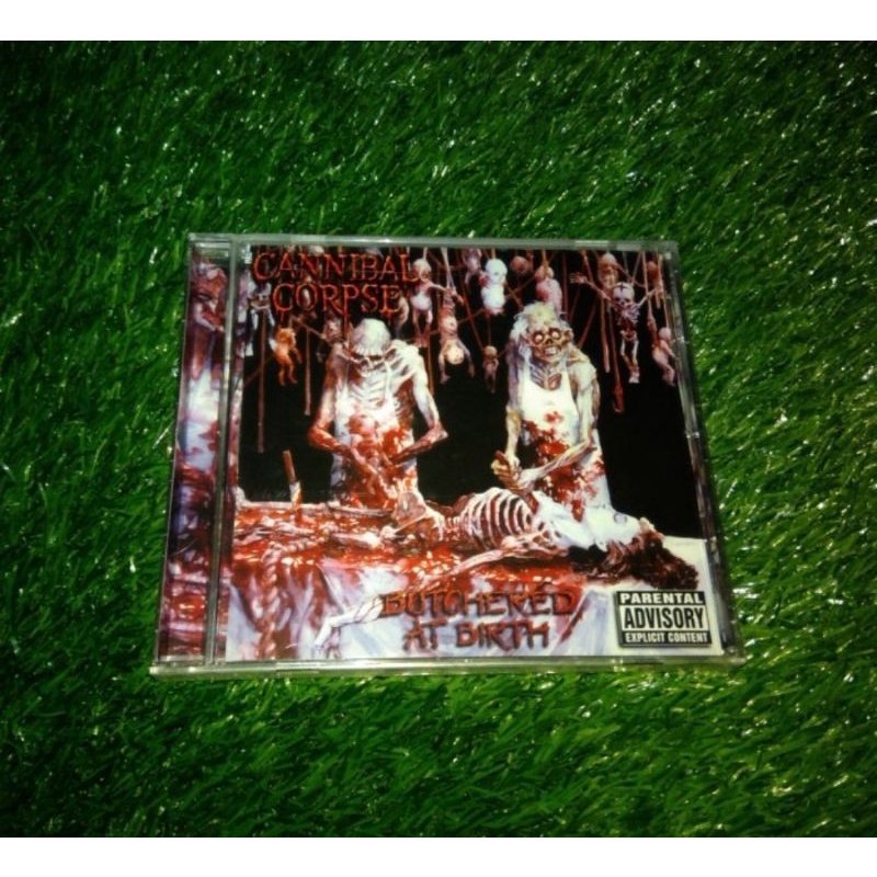 cd Cannibal Corpse ‎– Butchered At Birth