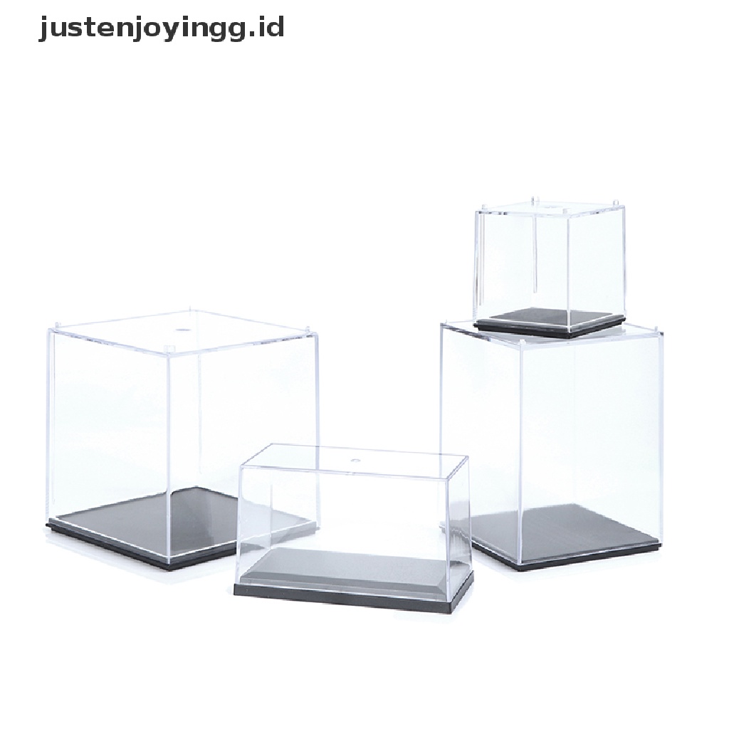 Kotak Display Pelindung Bahan Plastik Akrilik Bening Tahan Debu Untuk Action Figure