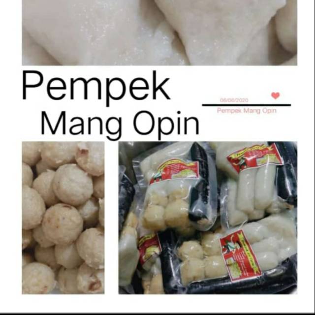 

Pempek Mang Opin (Bu Aini) (600 gram; 10pcs)