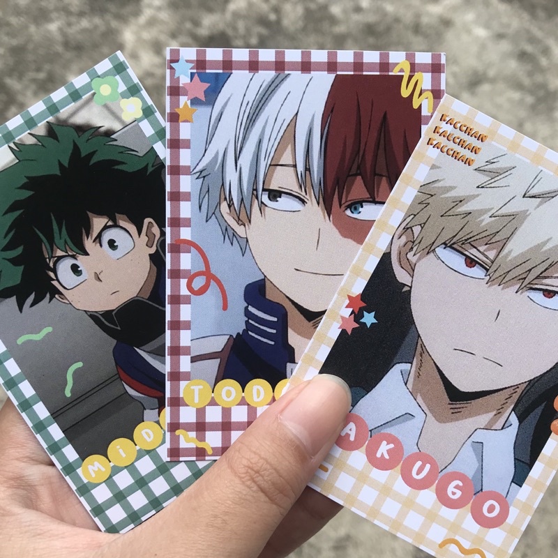 Polaroid Deco Anime BNHA