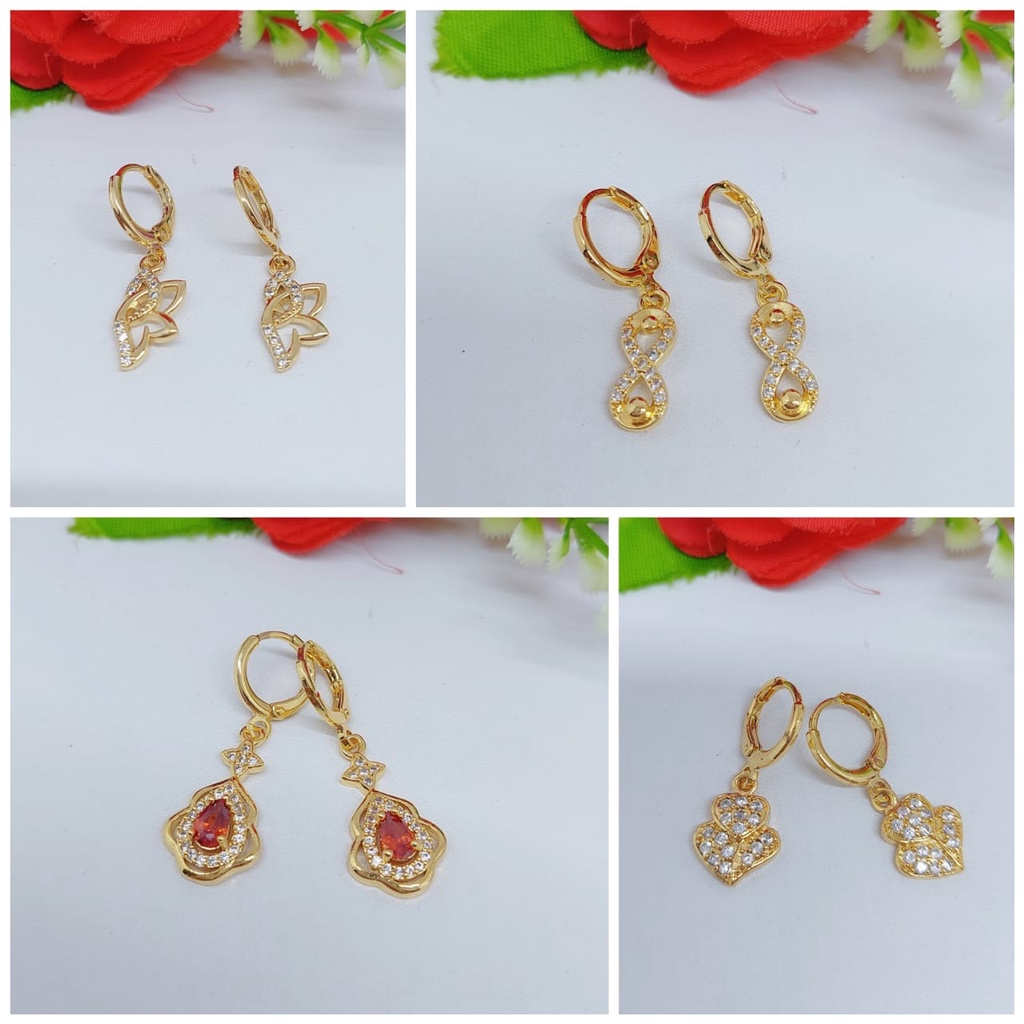 Anting-anting xuping permata J-M