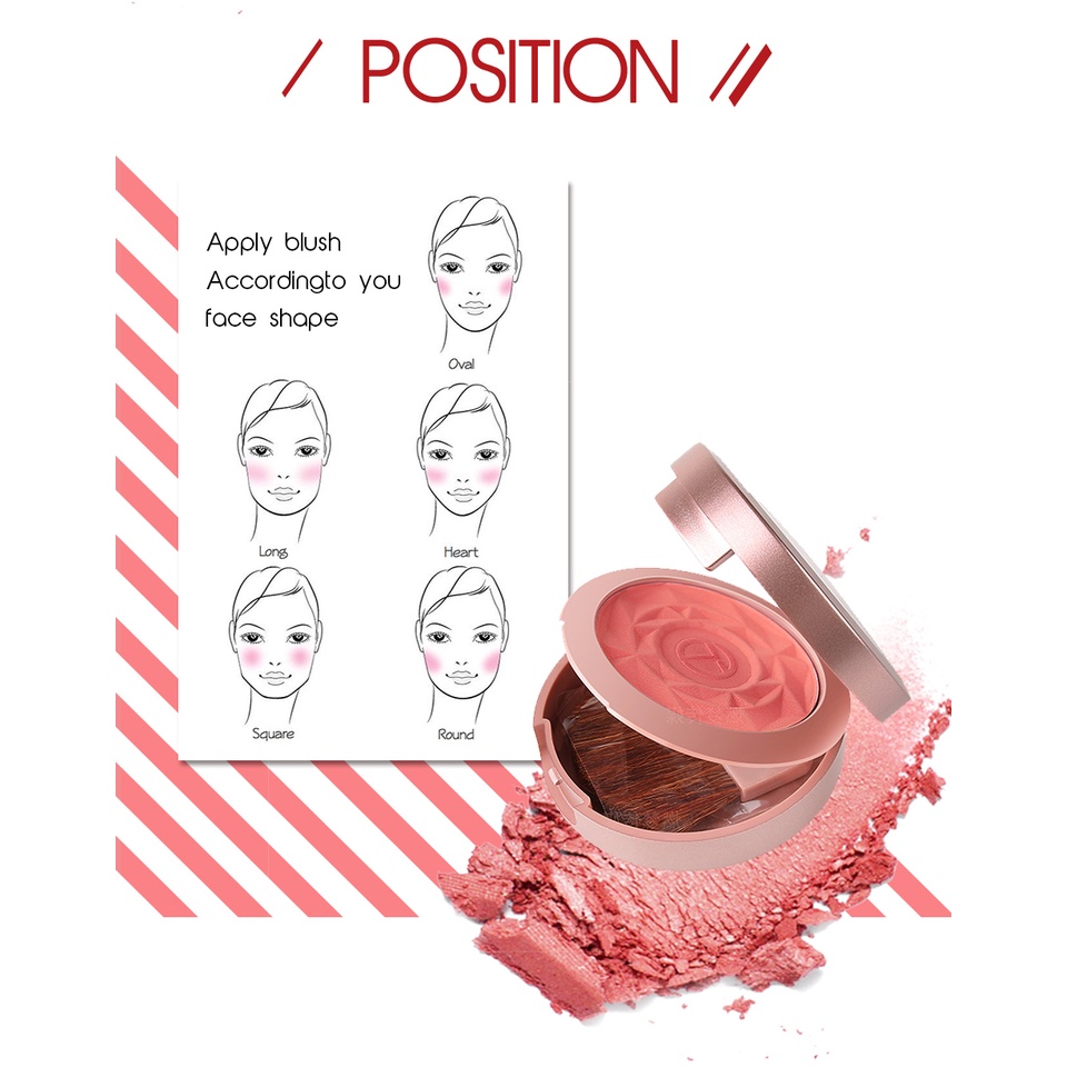 O.Two.O Rose Powder Blush On O.Two.O Blush On OTwoO Blush On O Two O Blush O.Two.O