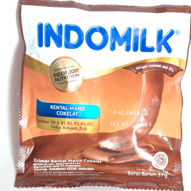 

Indomilk Susu Kental Manis Sachet 37gr Rasa Coklat