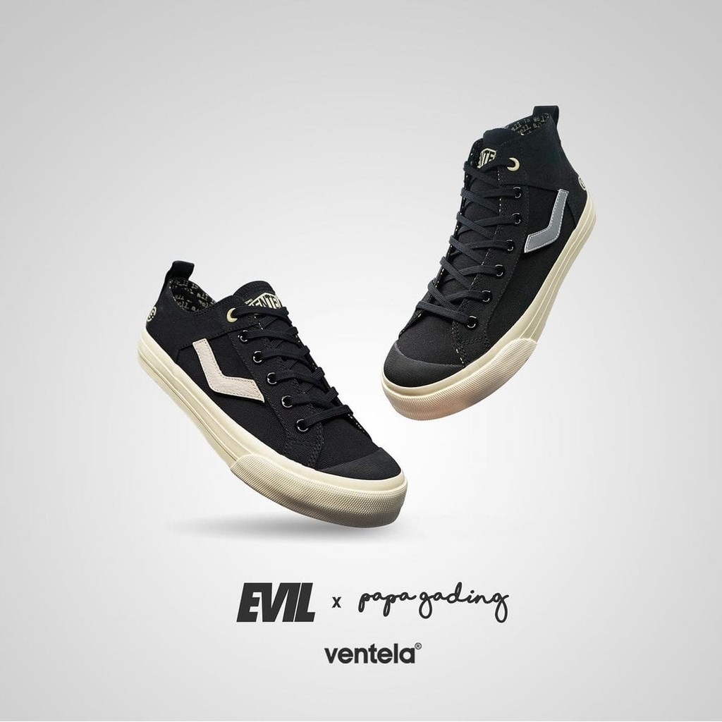 Sepatu Ventela x Evil x Gading Martin - All is Well High Sneakers Shoe Original Ventela
