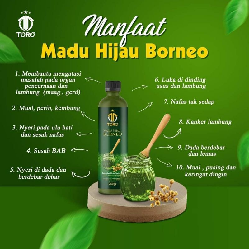

Madu Hijau Obati Gerd 210gram Obat Asam Lambung