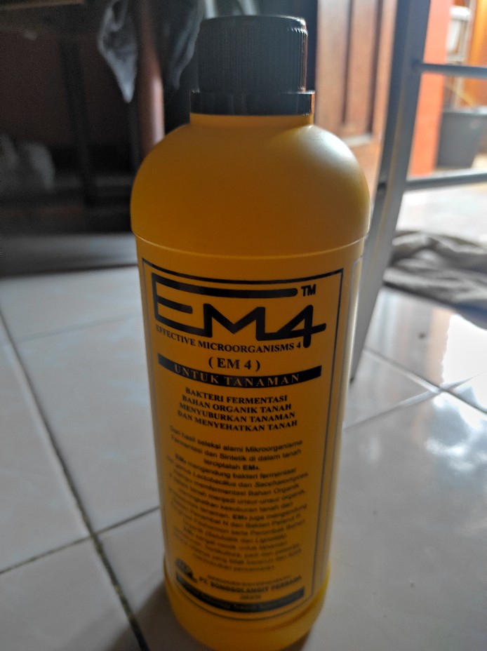 Em4 Pertanian Bakteri Starter Pengurai Sampah Dan Bahan Organik 1 Liter