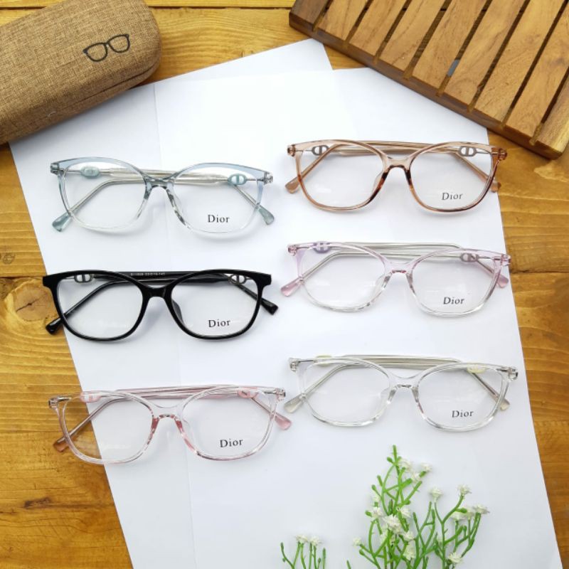 FRAME KACAMATA MINUS + LENSA PHOTOCROMIC ( KACAMATA WANITA 1158 / KACAMATA ANTI RADIASI ) ANTI UV