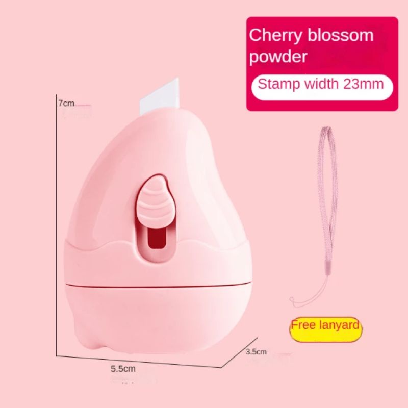 

Stempel roller 2 in 1 cutter stamp pelindung data identitas & resi alamat FREE LANYARD