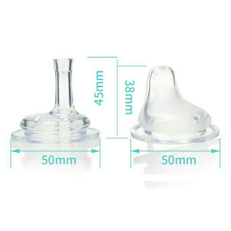 Pengganti Nipple Dot /Dot Sedotan Untuk Botol Susu Avent Classic-2