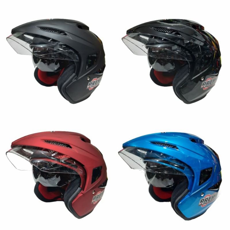 Helm SNI ASCA PREMIER Solid Double Visor