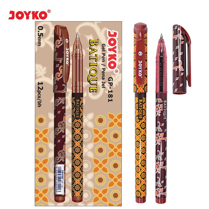 

Joyko Gel Pen GP-181 (Batique) - ( 1 Pack - 12 Pcs )