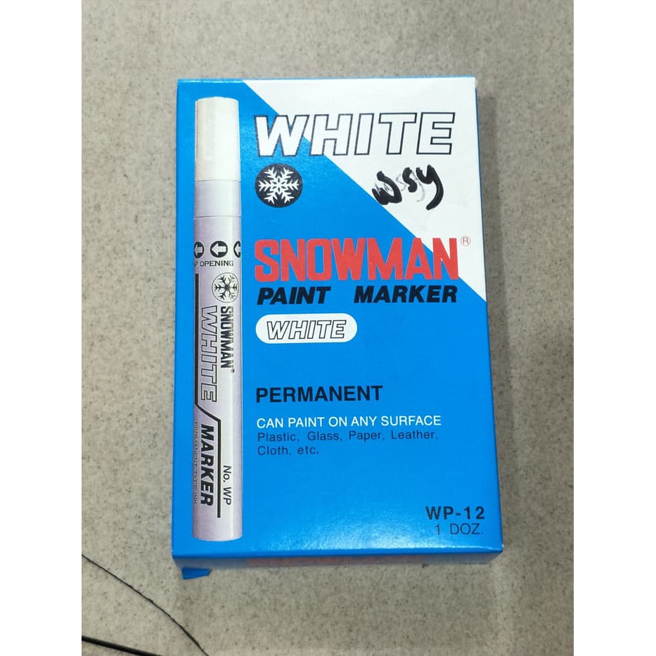 

Dijual SPIDOL MAKER SNOWMAN WHITE