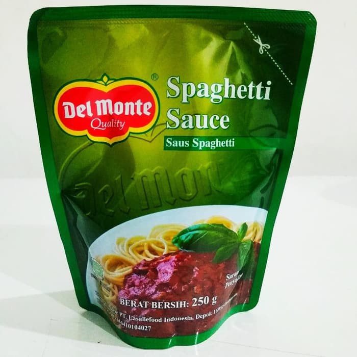 

Saus Spaghetti Del Monte Pouch