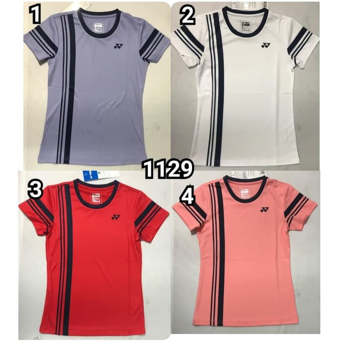 KAOS BADMINTON WANITA   YONEX 1129   ORIGINAL  Berkualitas