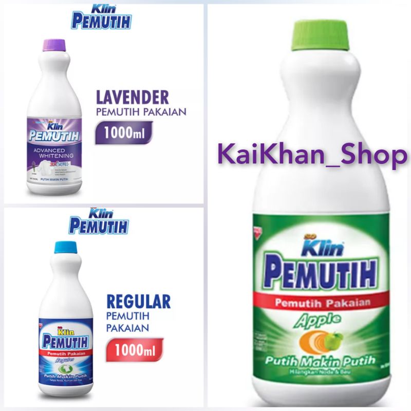 SOKLIN Pemutih Botol 1Liter