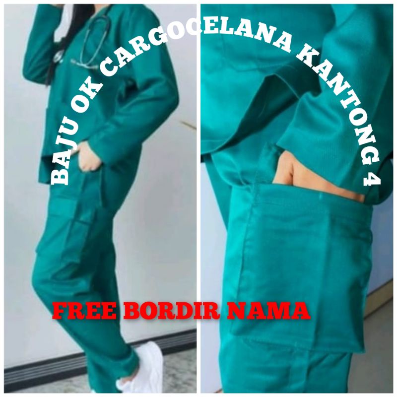 Baju Ok Cargo lengam panjang / [ terbaru ] PREMIUM DRIL / BAJU OKA JOGER LENGAN PENDEK / BAJU OK JOG