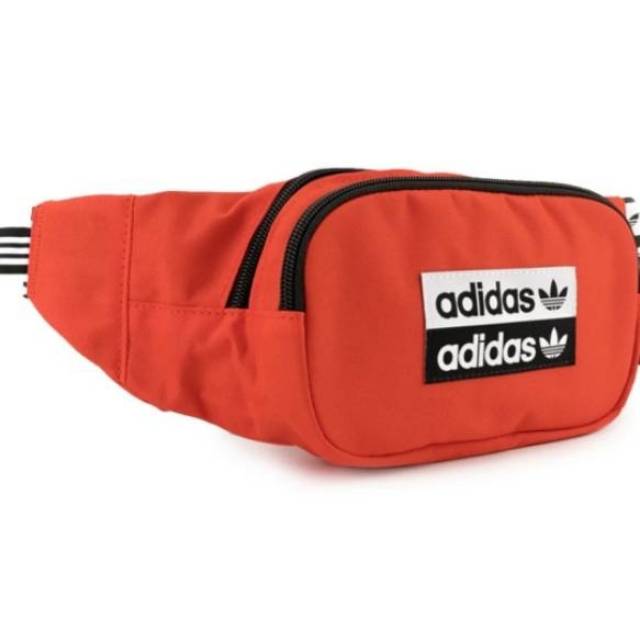 adidas waist bag orange