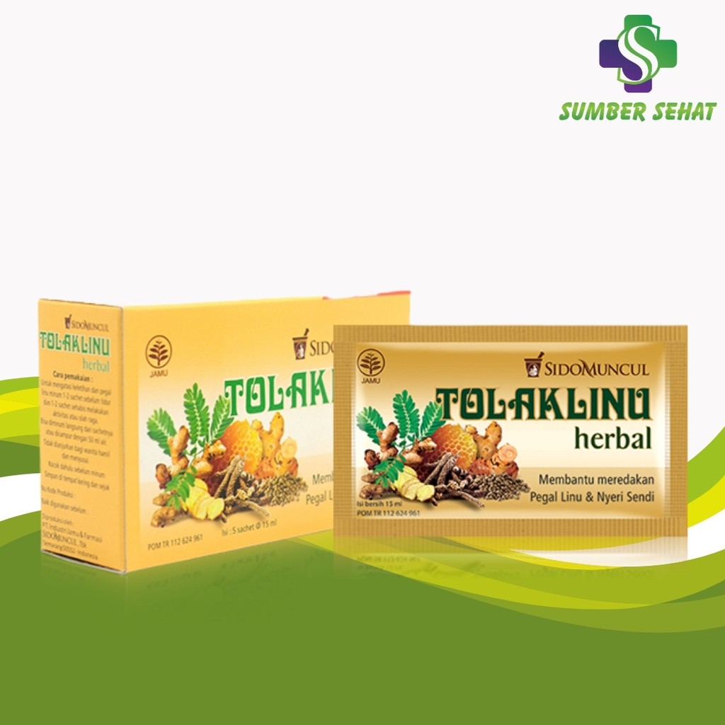 TOLAK LINU HERBAL BOX 5 SACHET