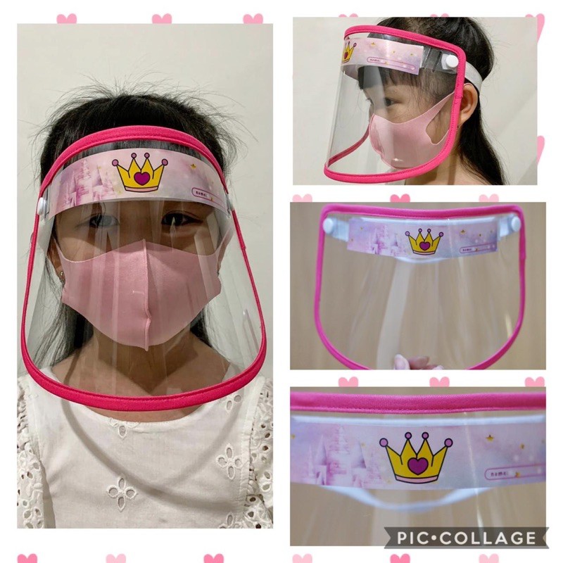 Face Shield Anak - Face Shield Kids - Pelindung Wajah Anak - APD anak