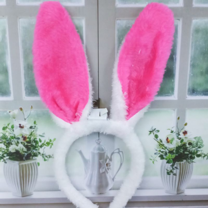 Bunny Kelinci Led Bando Pesta Ulang Tahun Baru