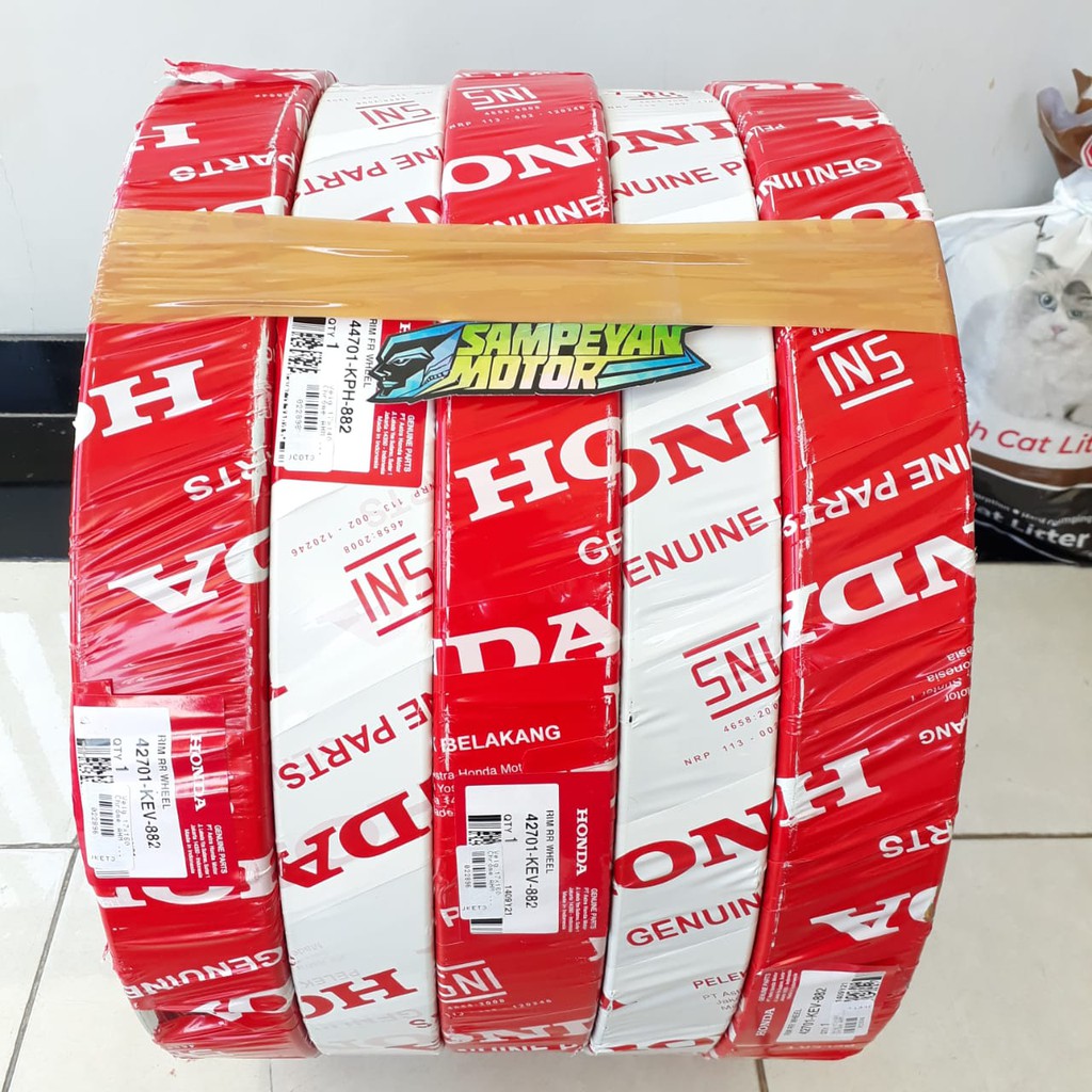 Velg 17 X 140 160 Hole 36 Chrome Krom Original AHM