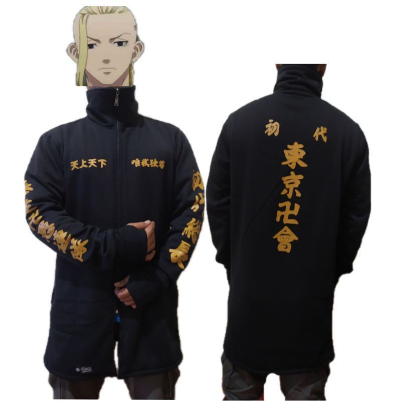 Jaket Jubah Anime Tokyo Kerah