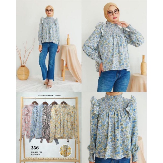 BLOUSE SMOKE IMPORT PREMIUM/BLOUSE SIFON IMPORT PREMIUM/BLUS SIFON IMPORT/BLOUSE KOREA/BLOUSE SMOKE 