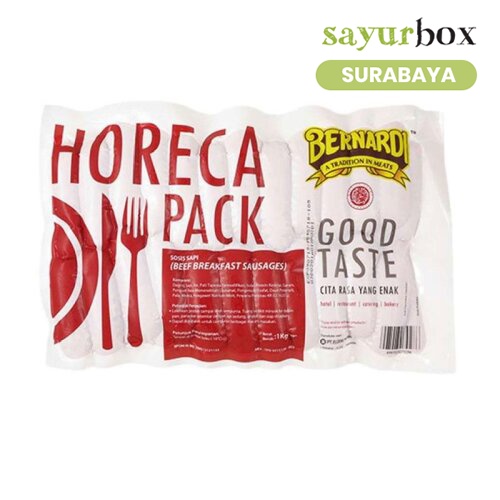 

Bernardi Sosis Sapi HP 500 gram (Sayurbox) - SURABAYA