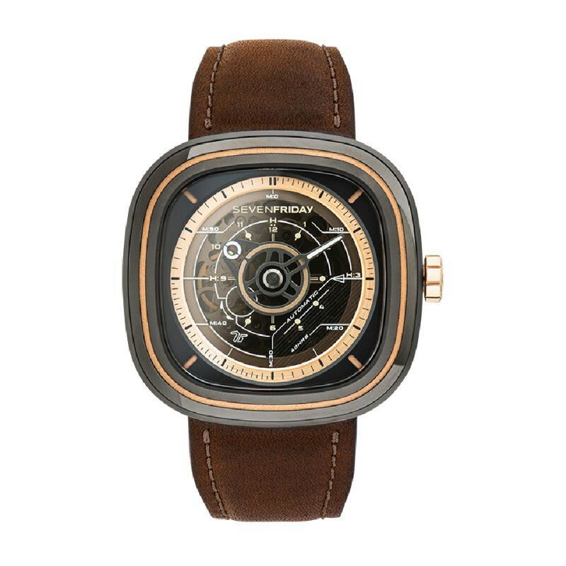 Sevenfriday SF-T2/02 Automatic Miyota Japan NFC Aktif Original Jam Tangan Pria Garansi 1 Tahun