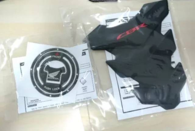 Pelindung tangki tank pad dan fuel lid pad cbr 150 old lokal new cbr new cb 150 original AHM