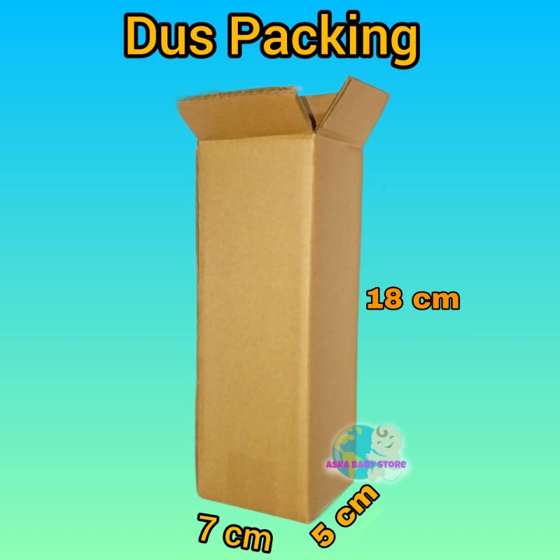 

Kardus Packing Online Shop / Dus Packing ukuran 7cmx5cmx18cm