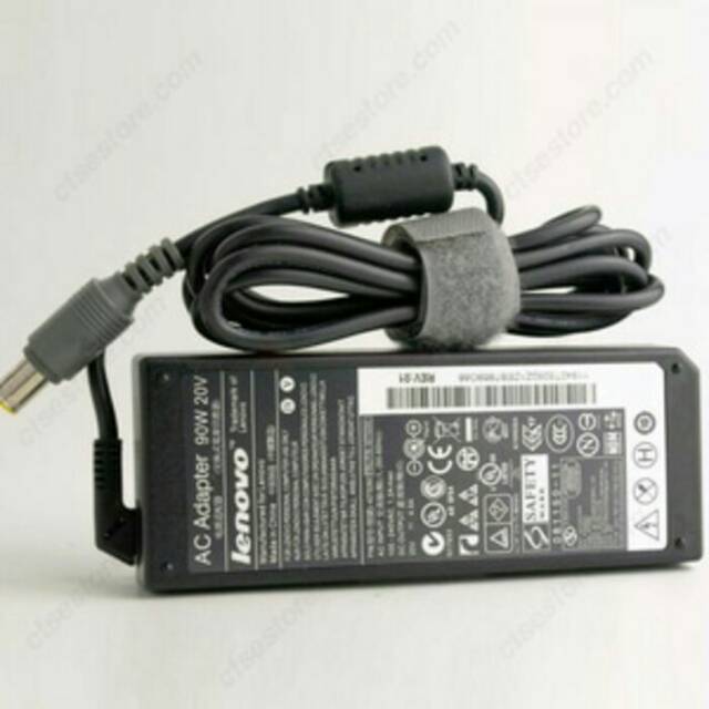 ORIGINAL Adaptor charger LENOVO 20v-4.5A 90W PIN JARUM DC:79*5.5 z480 B490 T60 T400 T510 W500 T520