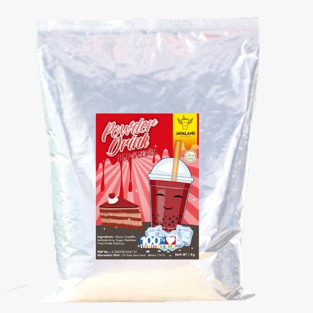 

AKEH Red Velvet Powder Minuman Reguler 1 Kg