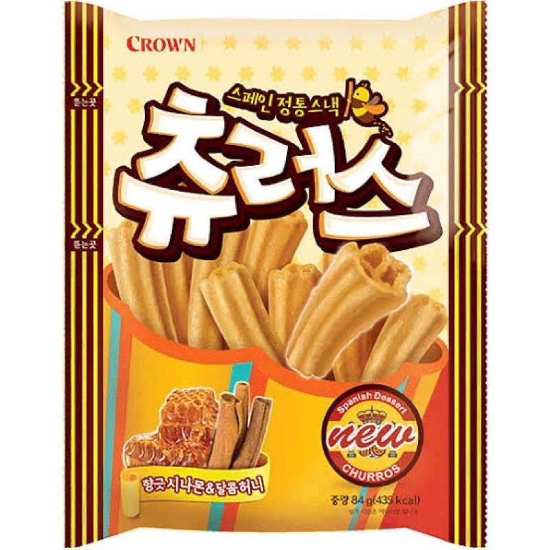 

CROWN Spanish Dessert CHURROS Snack Cinnamon & Honey Seasoning