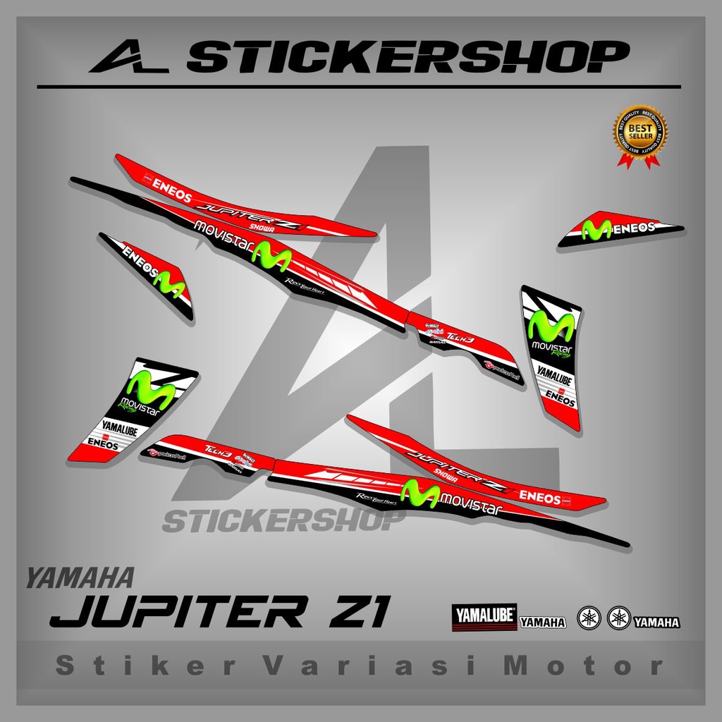STRIPING JUPITER Z1 / VARIASI / MOVISTAR