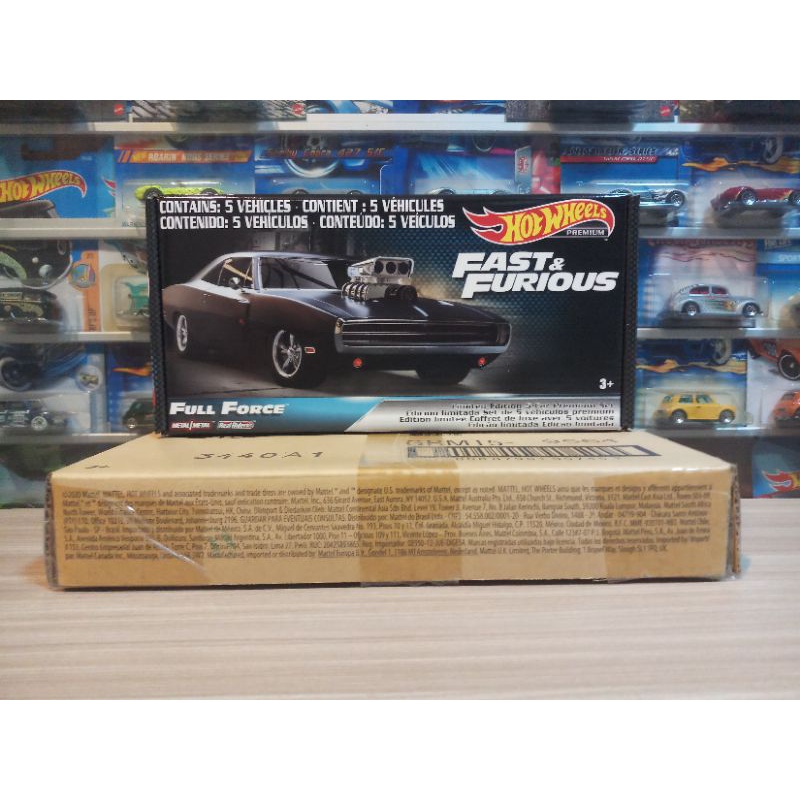 HOT WHEELS FAST &amp; FURIOUS - FULL FORCE - BOX SET