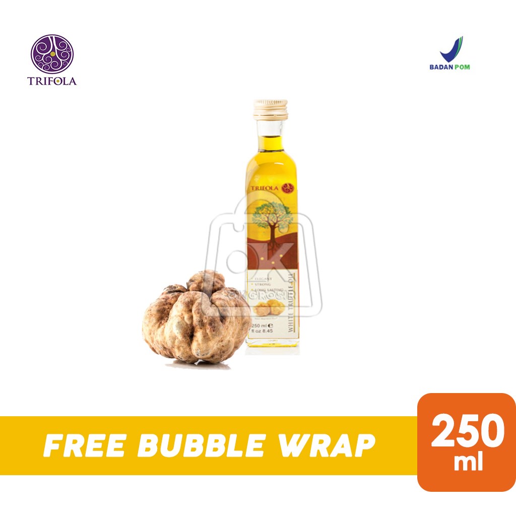 

Italian White Truffle Oil TRIFOLA / MInyak Truffle Italia (Botol Kaca 250ml)