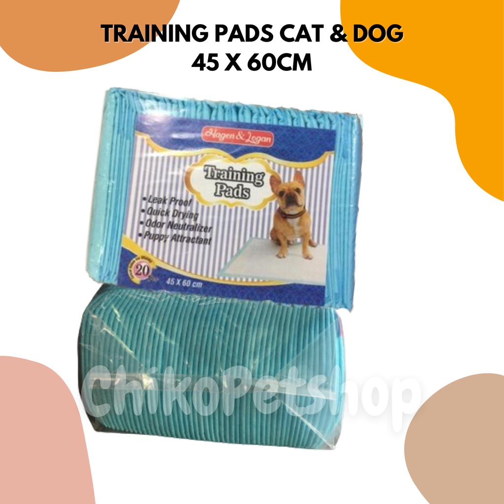 HAGEN LOGAN TRAINING PADS CAT &amp; DOG PER PACK