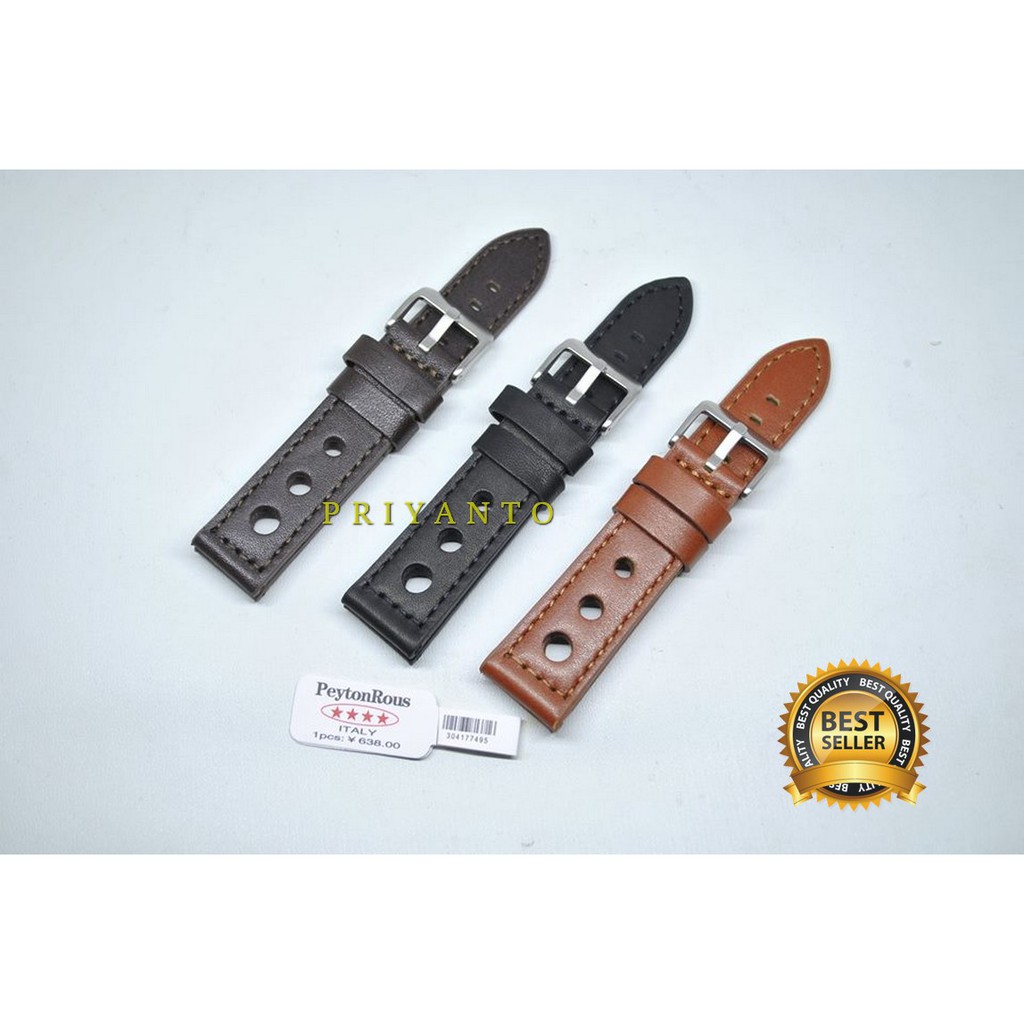 Strap Tali jam tangan kulit for watch universal 20 22 24mm tali jam kulit universal 20 22 24mm