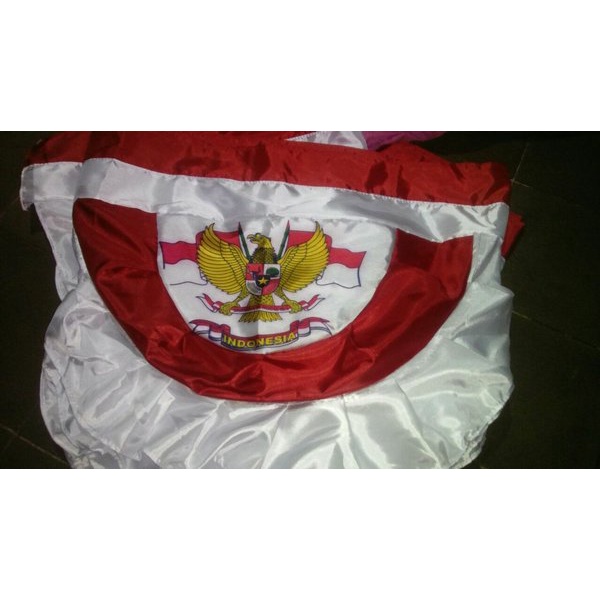 Bendera indonesia background merah putih garuda