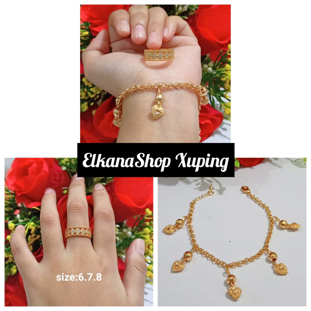 Gelang nuri dewasa free cincin xuping