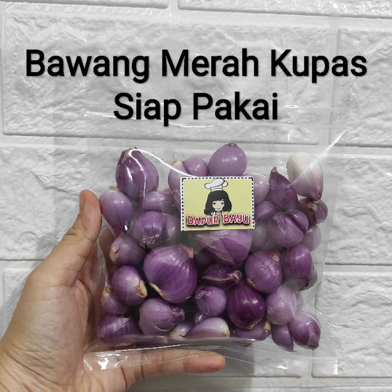 

Bawang Merah Kupas Siap Pakai