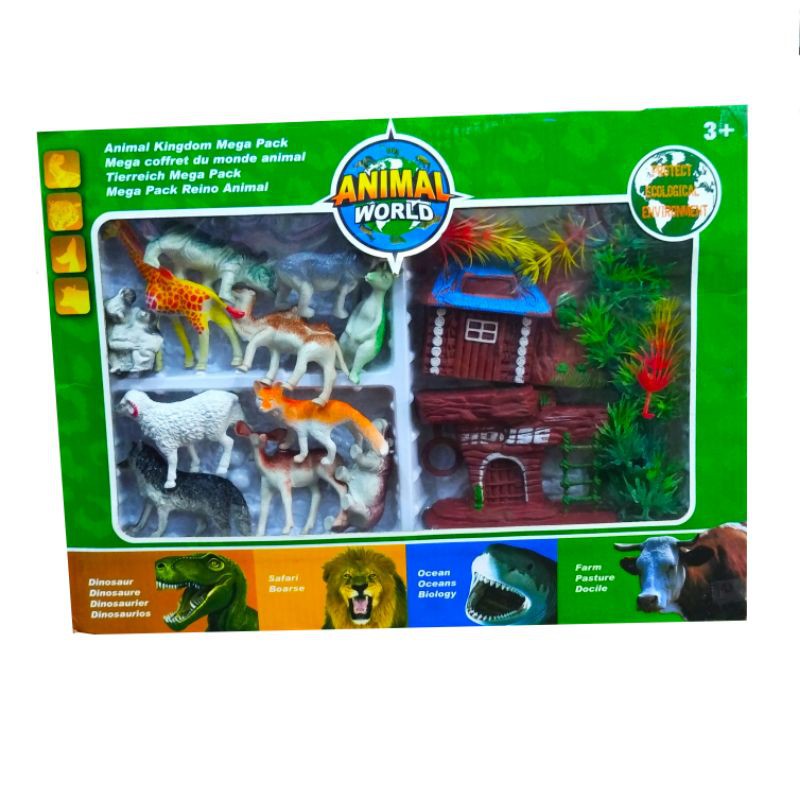 MAINAN ANIMAL WORLD SET / MAINAN ANIMAL FIGURE