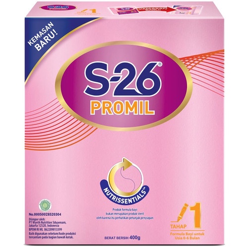 S-26 Promil dan Procal 1/2/3 400 gram