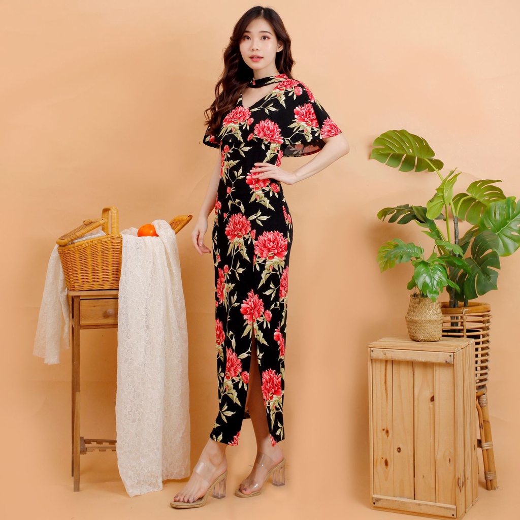 Kathryn collection# 1007, medium dres flower crepe super premium