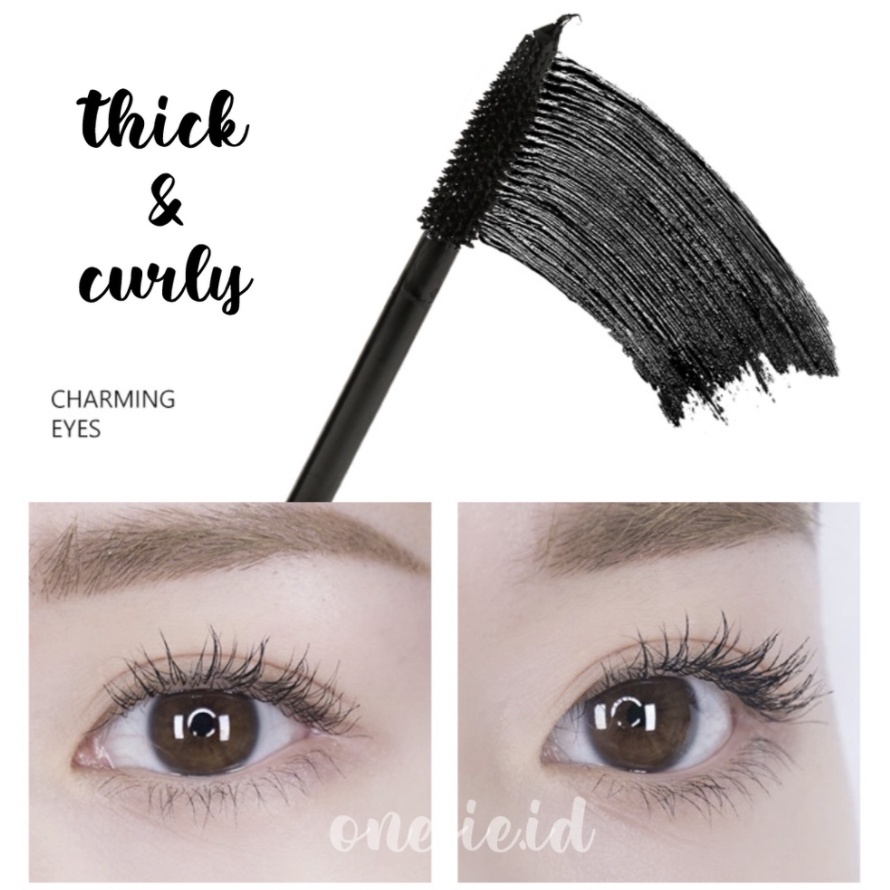 LAMEILA Maskara Teal Lash Curling Slender Mascara Long Lasting Waterproof Berfungsi Membuat Mata Lebih Bervolume LA072