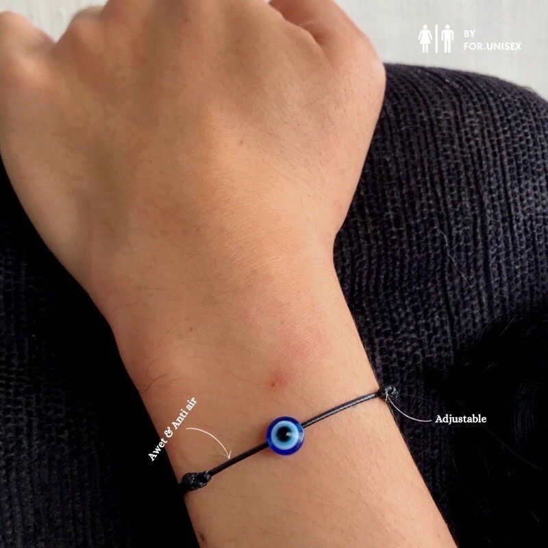Gelang mata evil biru