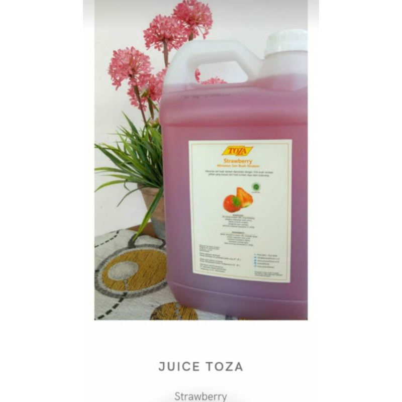 

jus / juice buah toza 5 Liter