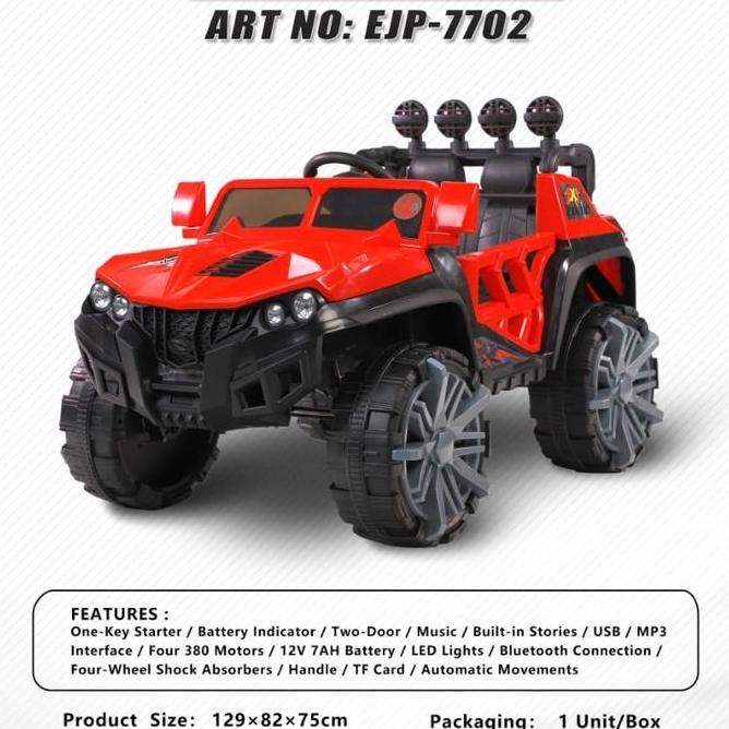 Mobil Aki Anak Exotic Toys Jeep Ejp-7702